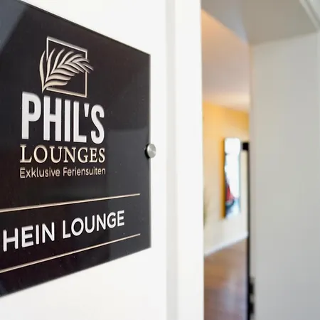 Exklusives Rhein-lounge Mit Direktem Rheinblick, Sauna, 2 Schlafzimmern, Parkplatz Fuer Bis Zu 5 Gaeste Urmitz